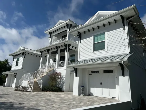 Residential gutter installation on a Tampa Bay home