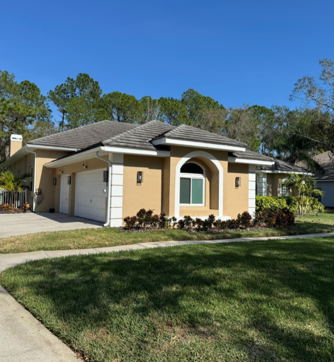 Professional gutter installation completed in Tampa Florida