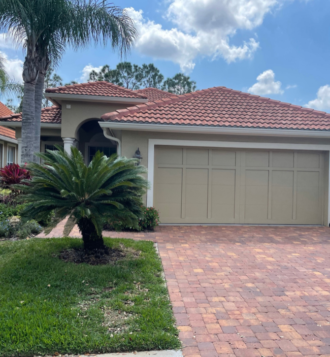 Residential seamless gutter installation in Tampa Bay