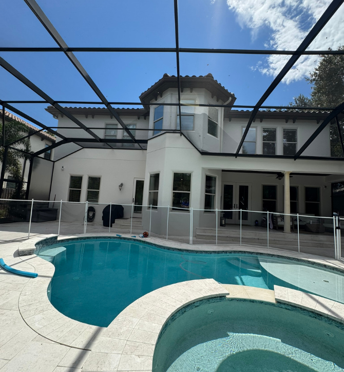 Completed rainwater management and gutter installation